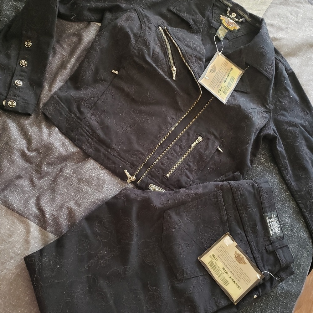 Harley Davidson riding suit